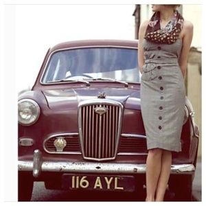 Floreat Anthro Strapless Doubly Adorned